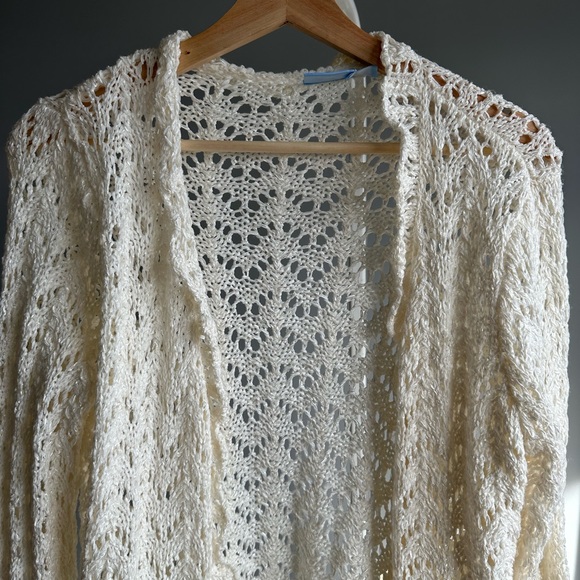 Crochet style cardigan - Picture 2 of 6